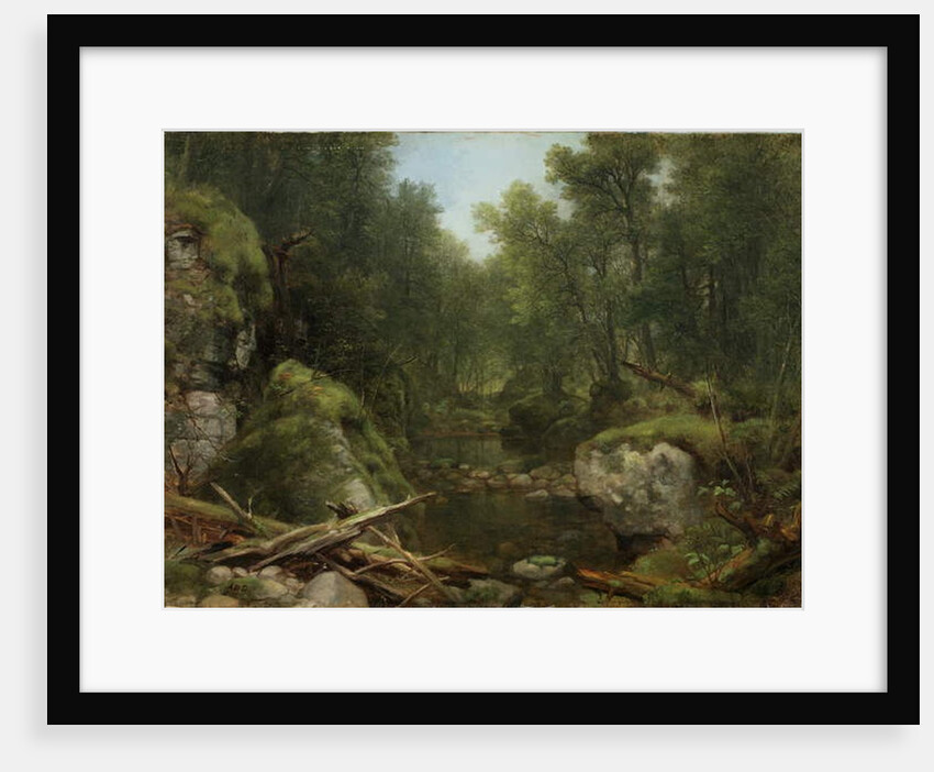 Chapel Pond Brook, Keene Flats, Adirondack Mountains, N.Y., 1870 by Asher Brown Durand