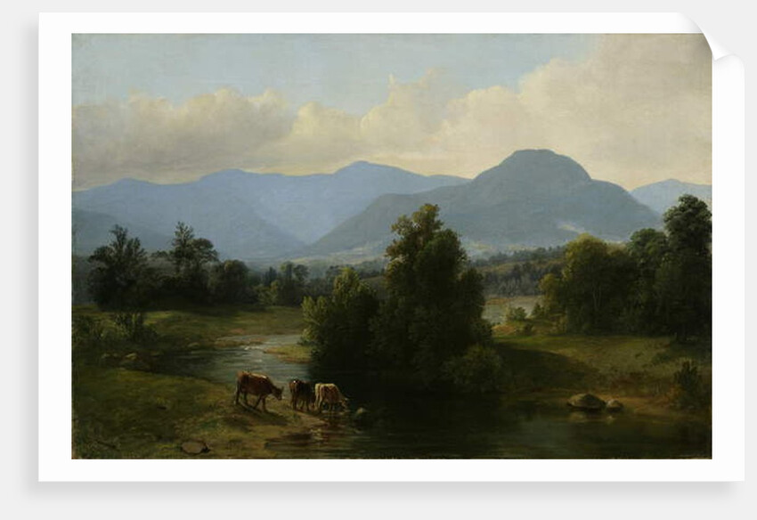 View of the Shandaken Mountains, New York, 1853 by Asher Brown Durand
