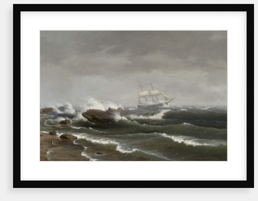 Ship in a Storm, 1841 by Thomas Birch