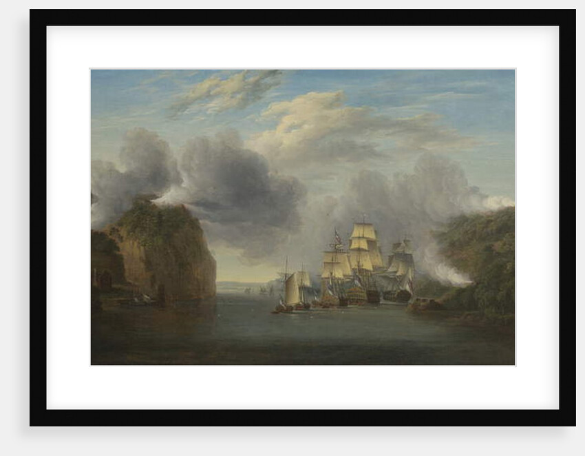 Forcing the Hudson River Passage, 1835 by William Joy