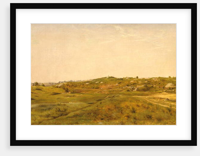 View in Central Park, N.Y.C., 1858 by Jervis McEntee