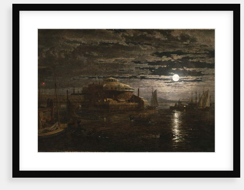 Castle Garden, New York City, 1859 by Jasper Francis Cropsey