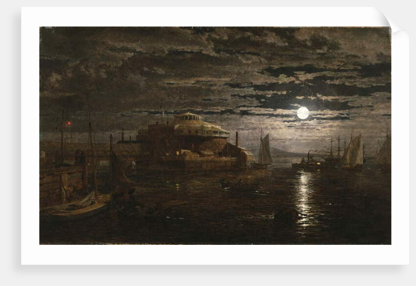 Castle Garden, New York City, 1859 by Jasper Francis Cropsey