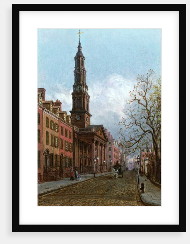 St. John's Church, Varick Street, New York, 1914 by Edward Lamson Henry