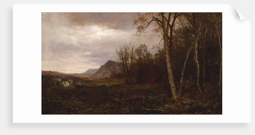 Over The Hills and Far Away, 1878 by Jervis McEntee
