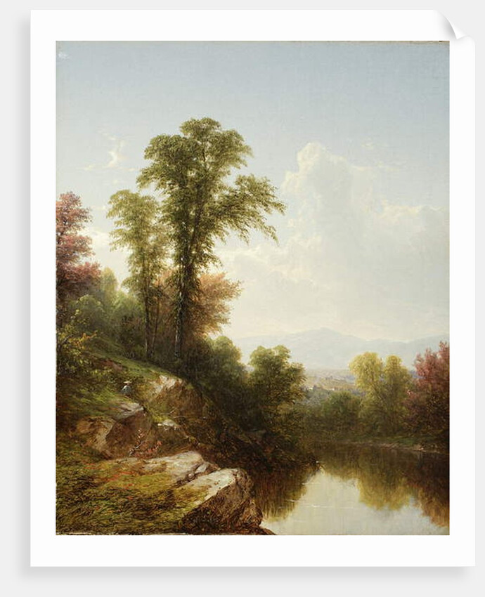 River Scene, Catskill, 1861 by John William Casilear