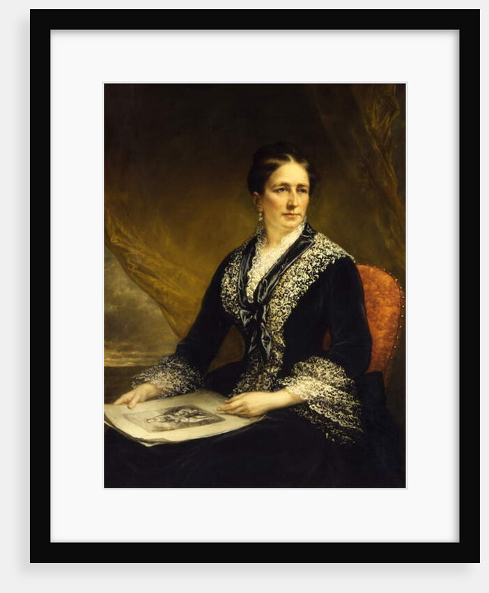 Portrait of Mary McCrea Stuart/ Mrs. Robert Leighton Stuart, ca. 1840-1885 by Daniel Huntington