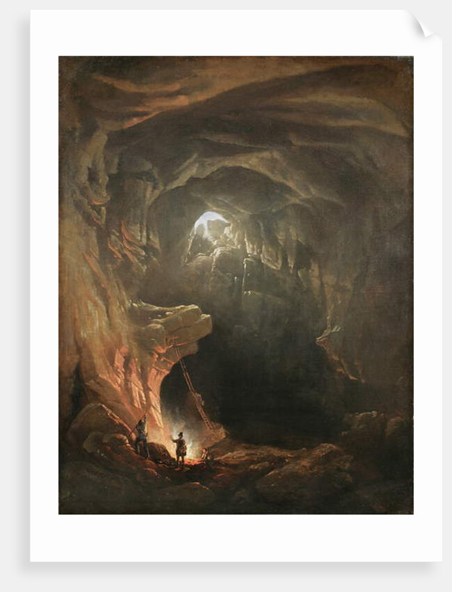 Mammoth Cave, Kentucky, 1843 by Regis Francis Gignoux