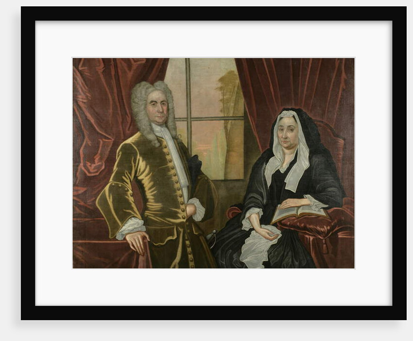 Captain and Mrs. Johannes Schuyler, c.1725-35 by John Watson