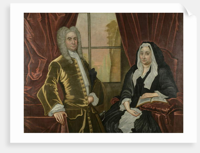 Captain and Mrs. Johannes Schuyler, c.1725-35 by John Watson