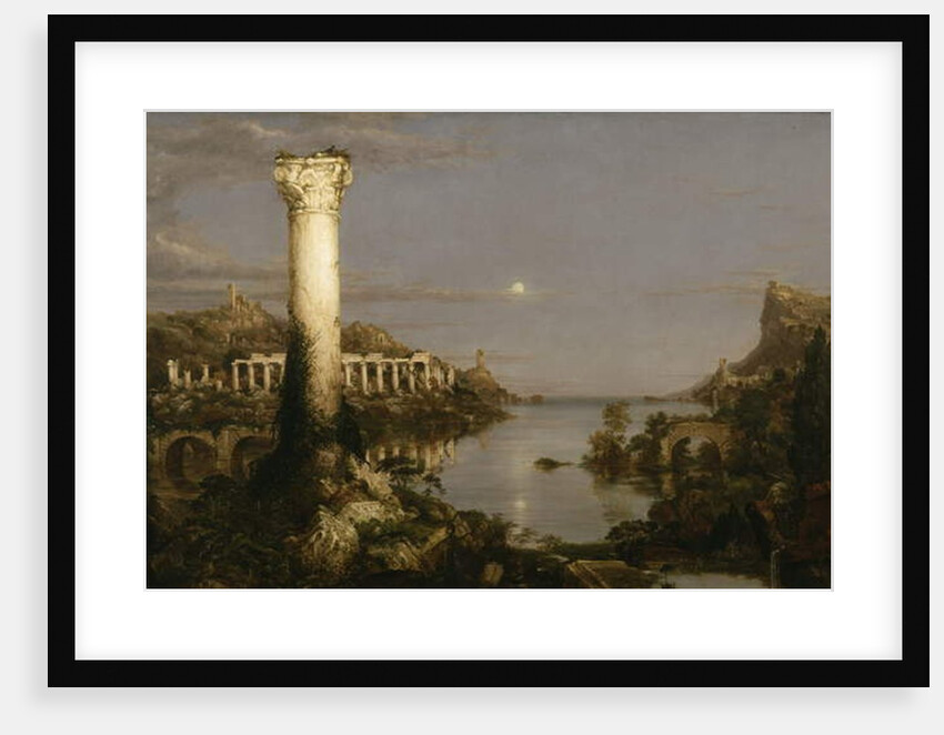 The Course of Empire: Desolation, 1836 by Thomas Cole