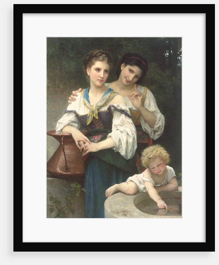 The Secret, 1876 by William-Adolphe Bouguereau