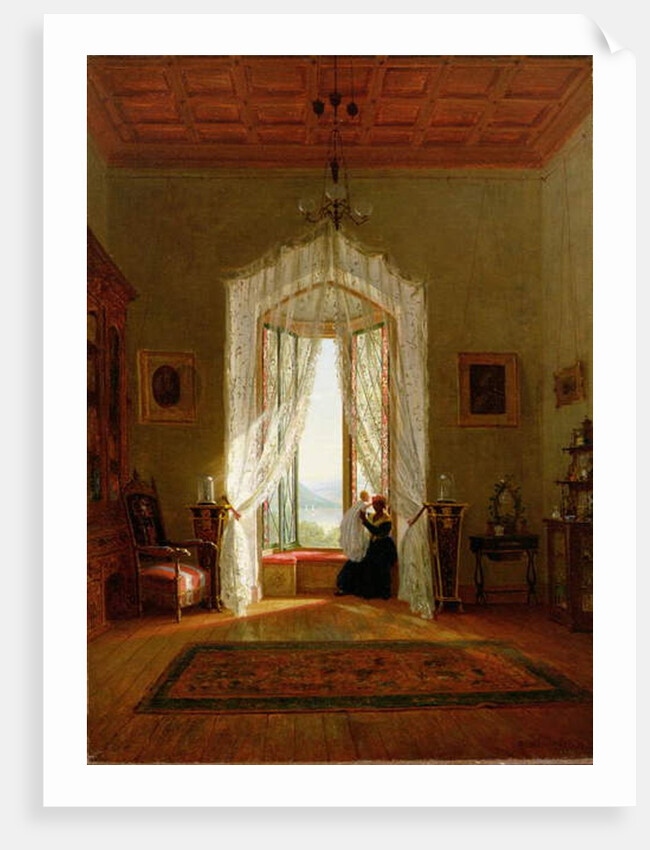 A Window, House on the River, 1863 by Thomas Worthington Whittredge