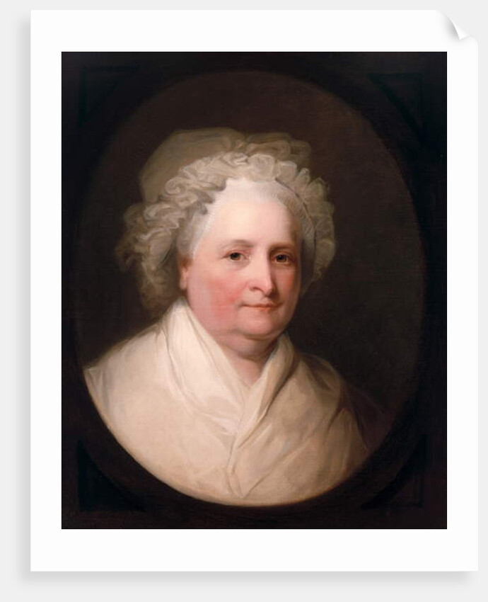 Portrait of Mrs. George Washington, 1835 by Asher Brown Durand