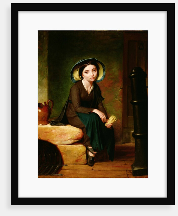 The Match Girl, 1834 by George Whiting Flagg