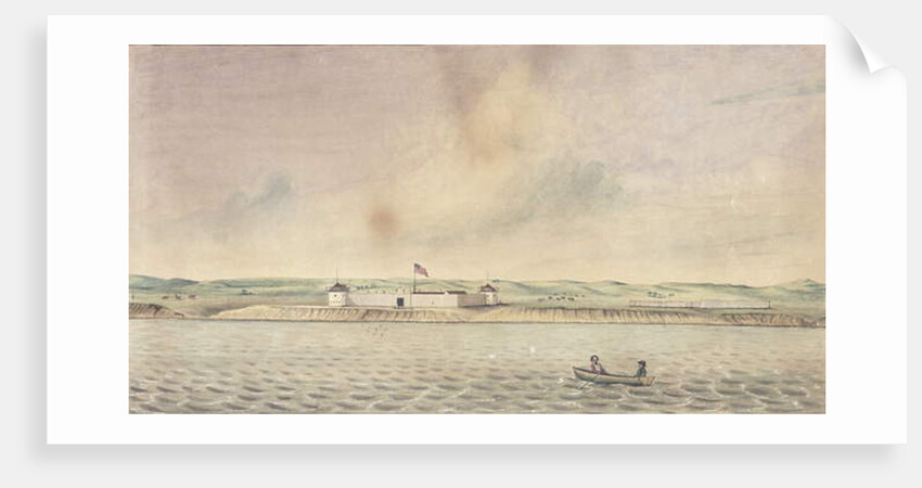 Fort Union, Missouri, 1843 by Isaac Sprague