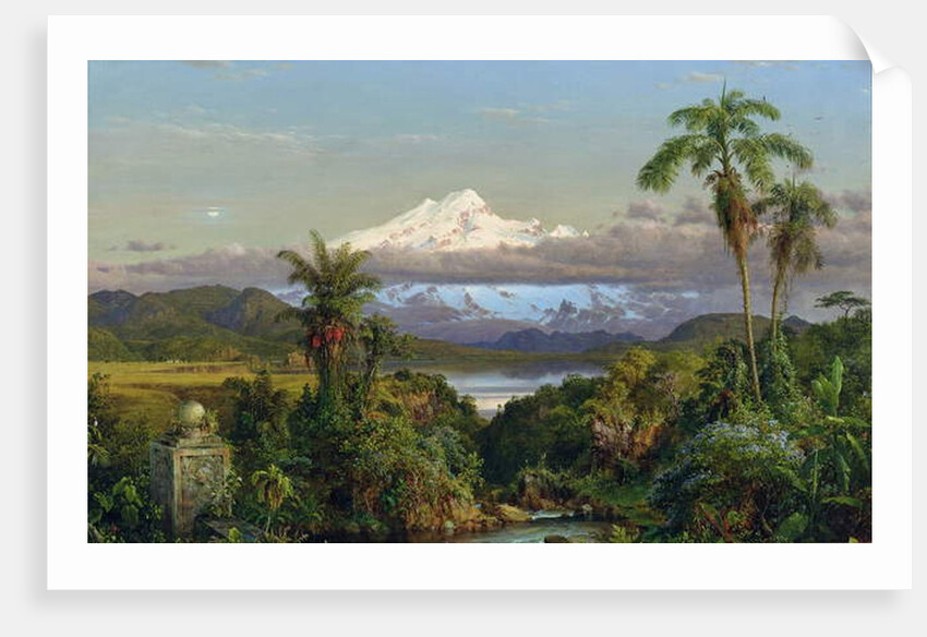 Cayambe, 1858 by Frederic Edwin Church
