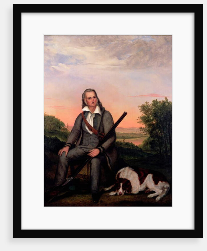 Portrait of John James Audubon c.1840-41 by John Woodhouse Audubon