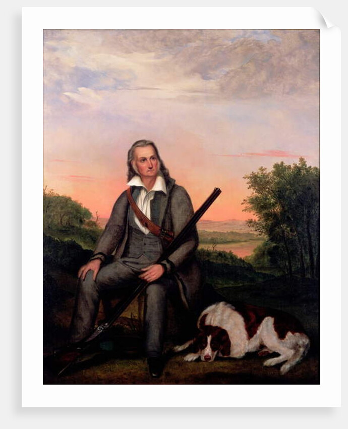 Portrait of John James Audubon c.1840-41 by John Woodhouse Audubon