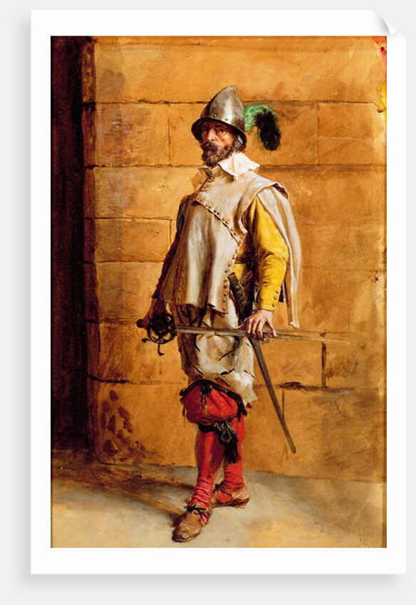 The Cavalier, Portrait of the Artist, 1872 by Jean-Louis Ernest Meissonier