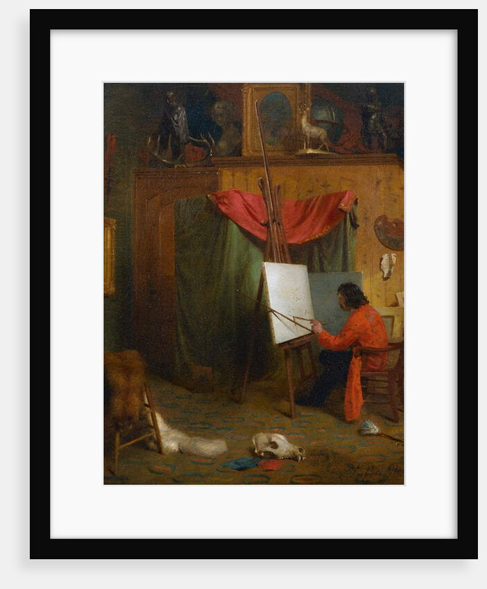 Self Portrait in the Studio by William Holbrook Beard