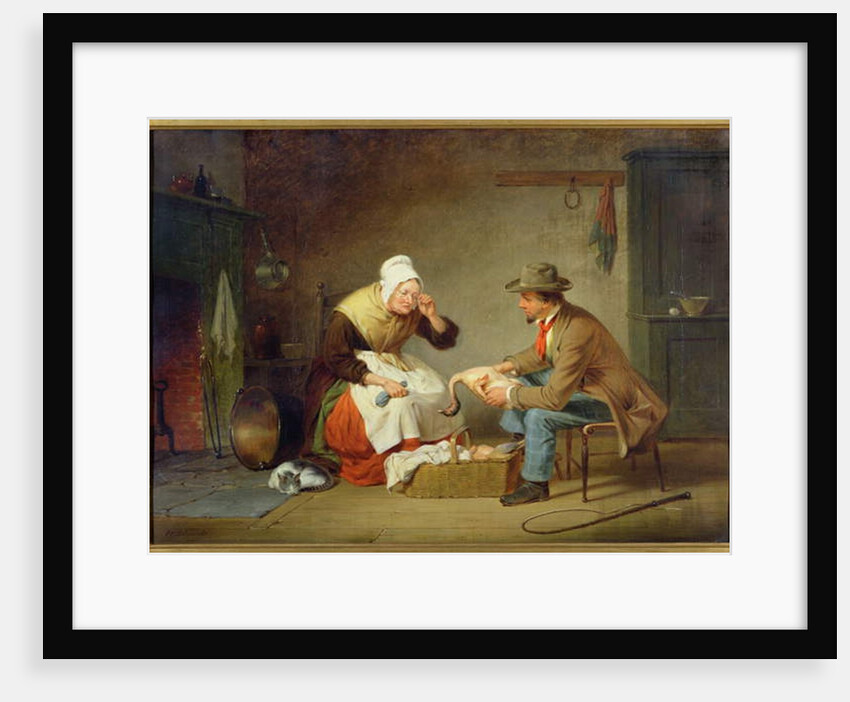 Bargaining c.1858 by Francis William Edmonds