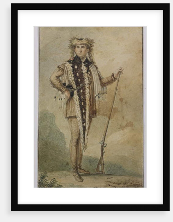 Captain Meriwether Lewis, 1807 by Charles Balthazar Julien Fevret de Saint-Memin