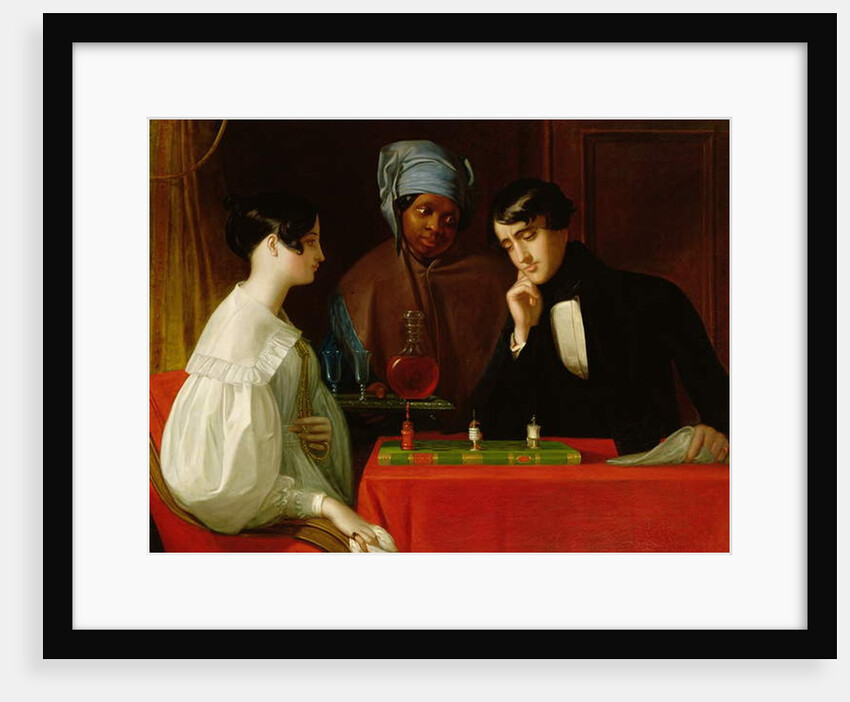 The Chess Players, c.1836 by George Whiting Flagg