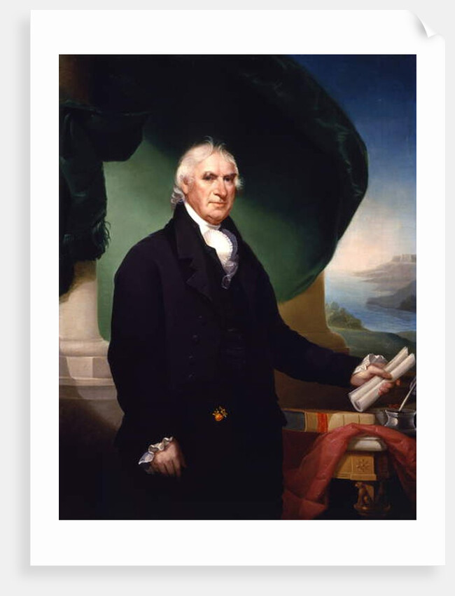 Governor George Clinton, 1814 by Ezra Ames