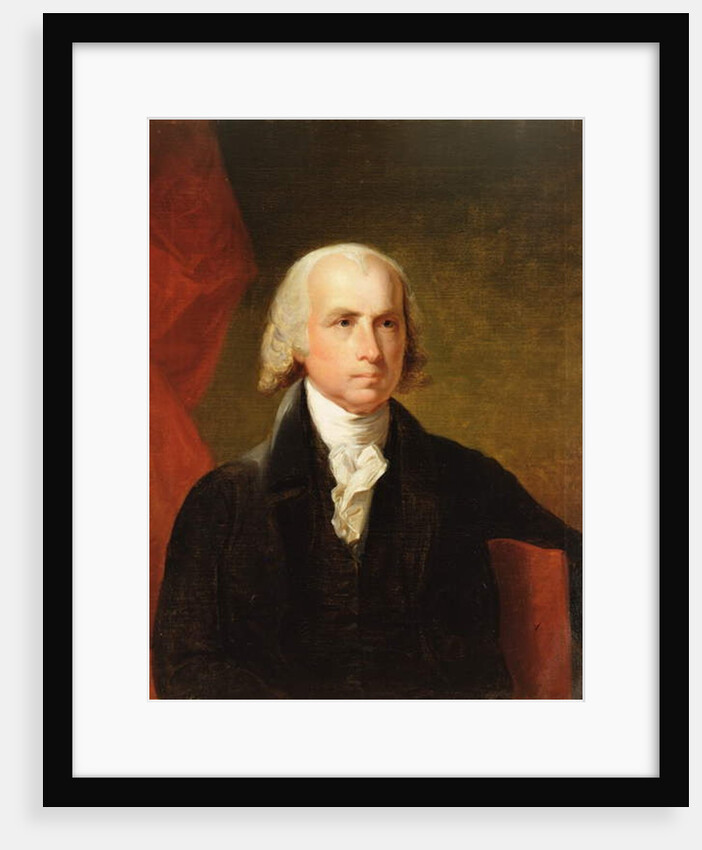 James Madison, 1835 after the original by Gilbert Stuart by Asher Brown Durand