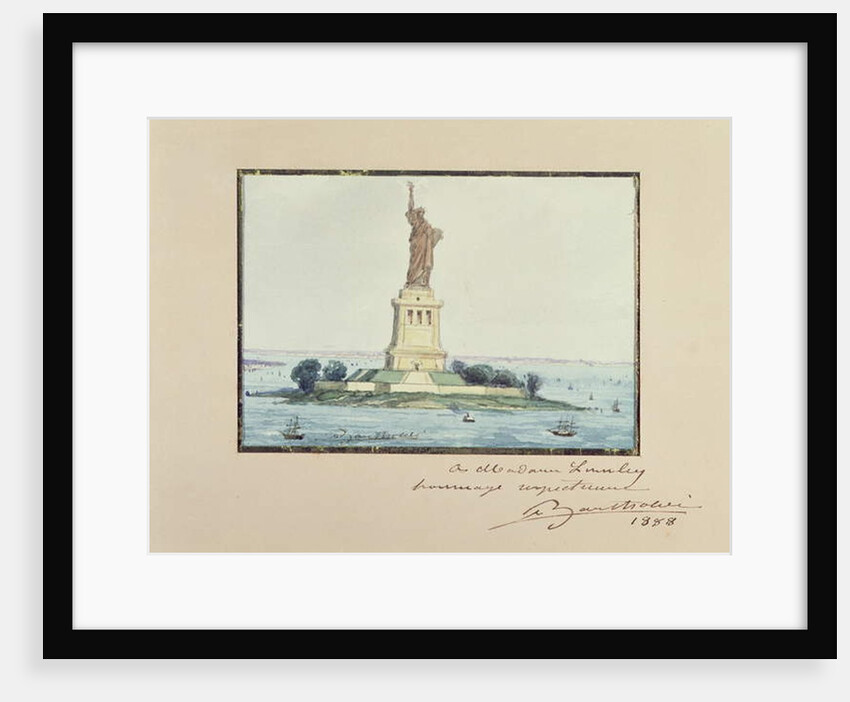Statue of Liberty, Beldoe Island, New York City, 1888 by Frederic Auguste Bartholdi