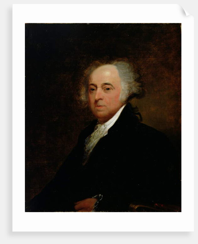 Portrait of John Adams, 1835 by Asher Brown Durand