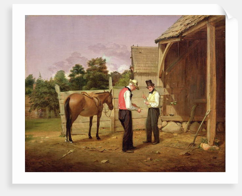 Bargaining for a Horse, 1835 by William Sidney Mount