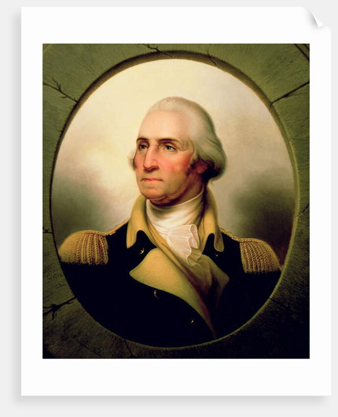 Portrait of George Washington, 1853 by Rembrandt Peale