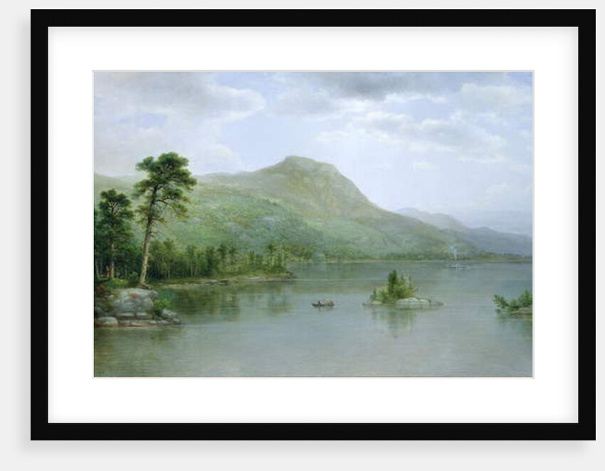 Black Mountain from the Harbor Islands, Lake George, New York, 1875 by Asher Brown Durand