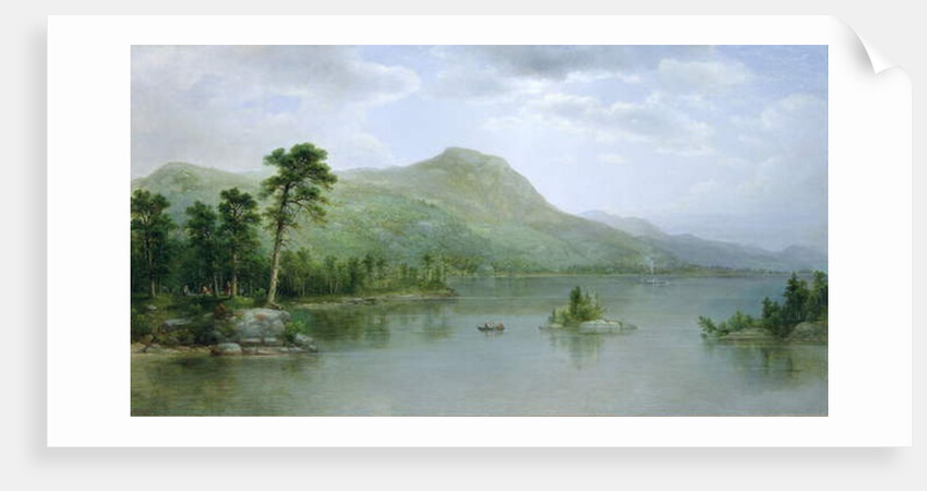 Black Mountain from the Harbor Islands, Lake George, New York, 1875 by Asher Brown Durand