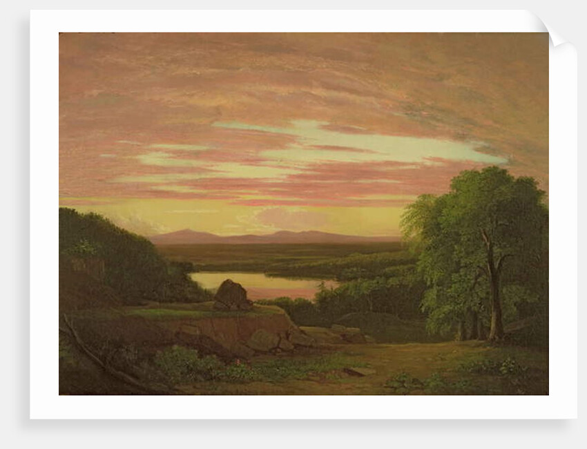 Landscape, Sunset, 1838 by Asher Brown Durand