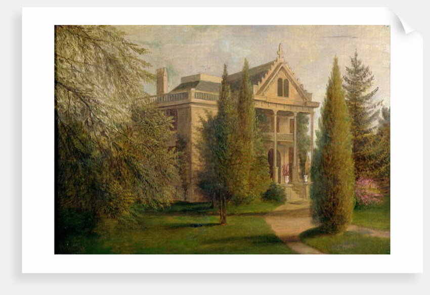 View of Dungan Manor House, Staten Island, 1876 by James Henry Wright