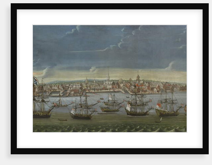 Southeast Prospect of the City of New York, c.1756-7 by American School