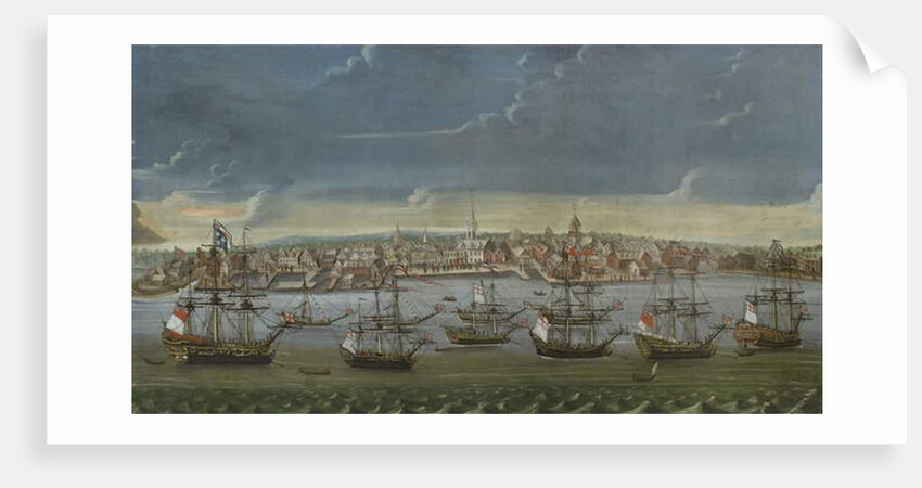 Southeast Prospect of the City of New York, c.1756-7 by American School