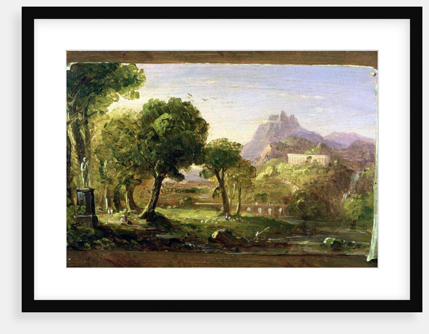 Study for Dream of Arcadia, 1838 by Thomas Cole