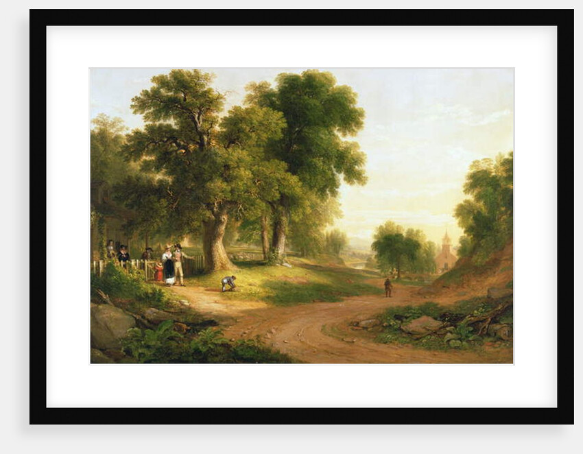 Sunday Morning, 1839 by Asher Brown Durand