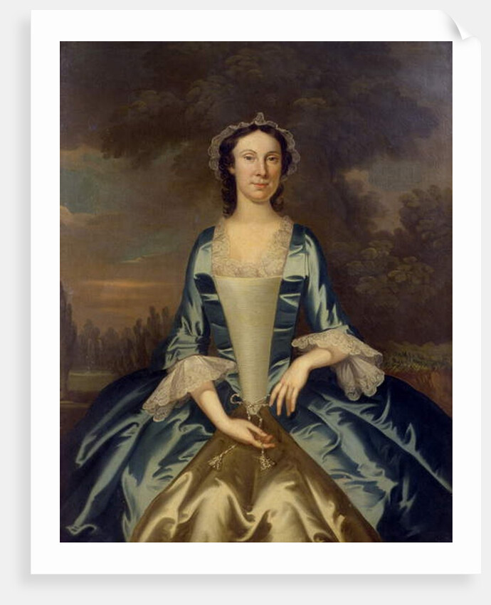 Mrs. William Walton, c.1750 by John Wollaston