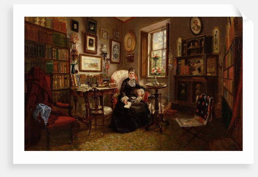 Mrs. Martha J. Lamb, 1878 by Cornelia Adele Strong Fassett