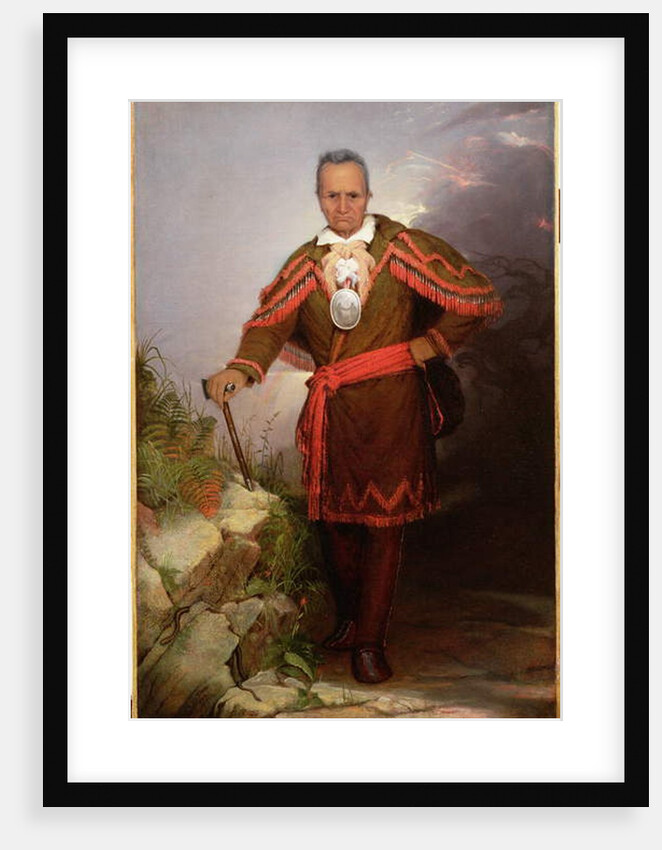 Portrait of Sa-go-ye-wat-hg or Red Jacket, c.1828 by Robert Walter Weir