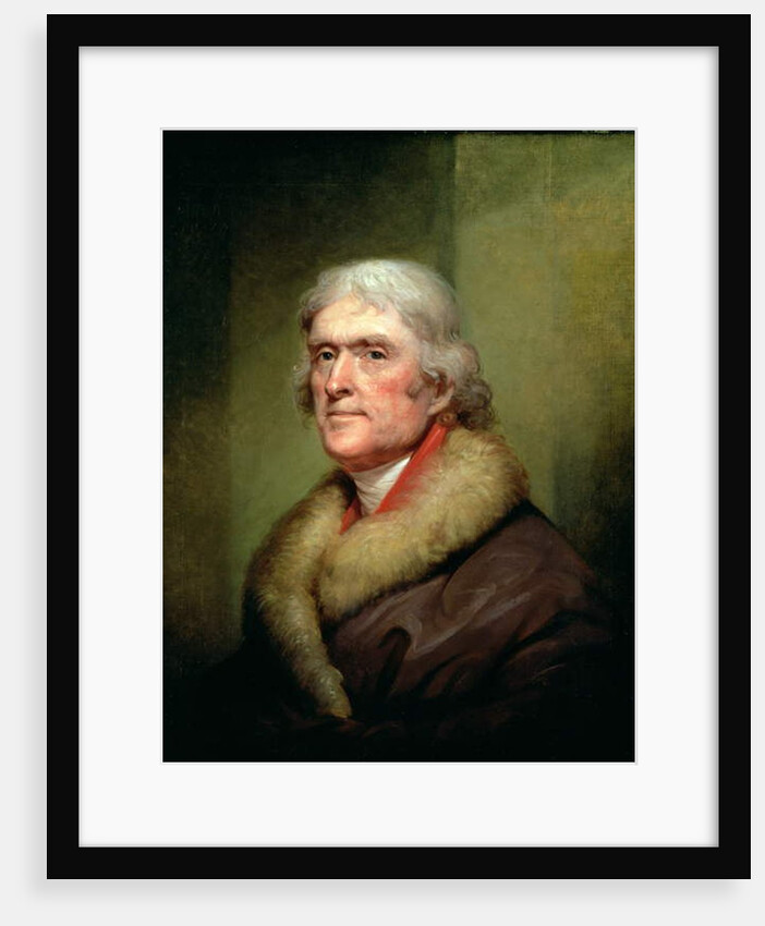 Portrait of Thomas Jefferson, 1805 by Rembrandt Peale
