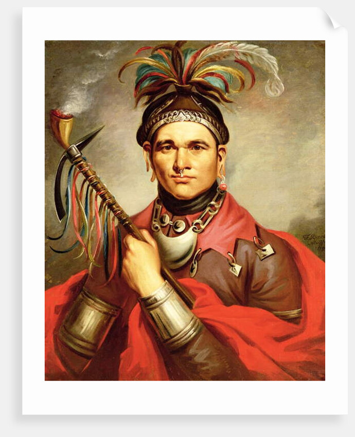 Portrait of Ki-on-twog-ky, 1796 by F. Bartoli