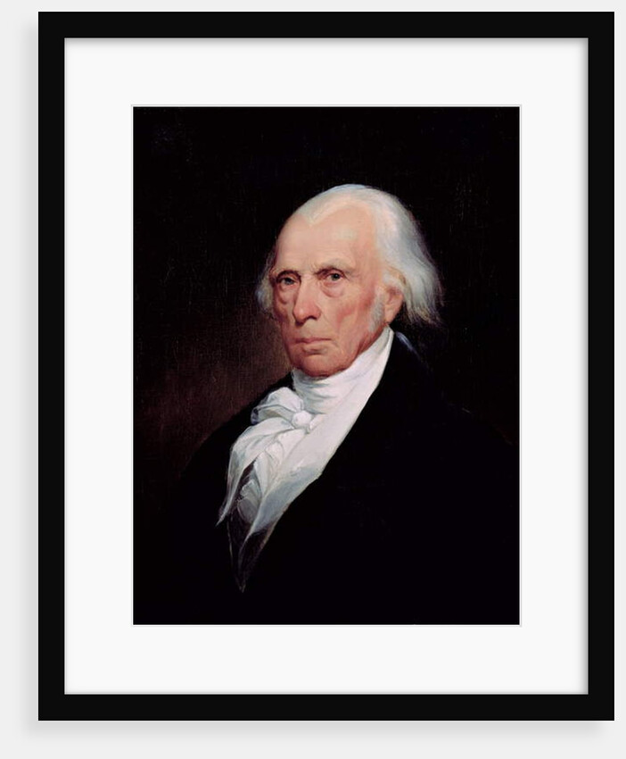 Portrait of James Madison, 1833 by Asher Brown Durand