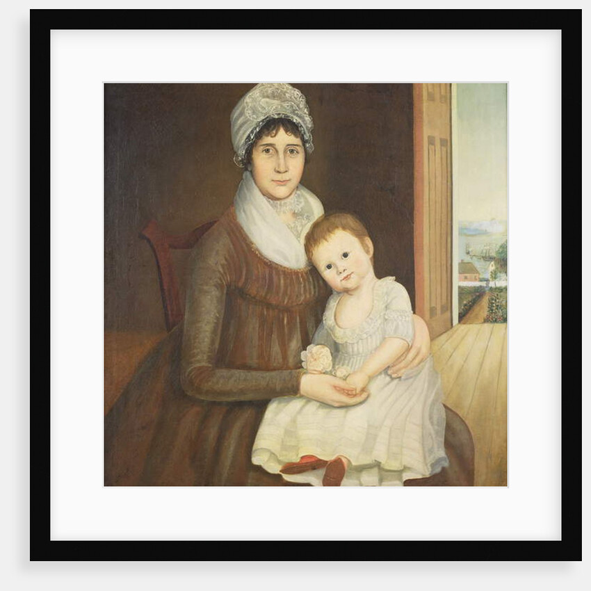 Mrs. Daniel Truman and Child, c.1798-1810 by Reuben Moulthrop
