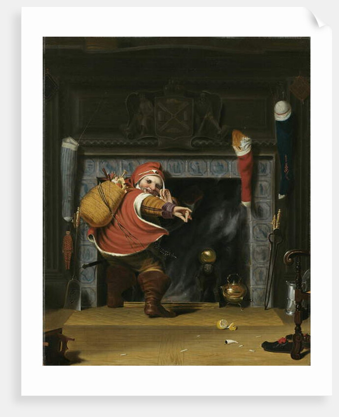 Santa Claus or St. Nicholas, 1837 by Robert Walter Weir